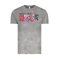 Cloud Rock Nurse Valentine Vintage Tee - CowhideDigitalArt