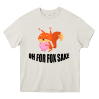 Cream Oh, For Fox Sake Heavy Core Tee - Bettercallsaul