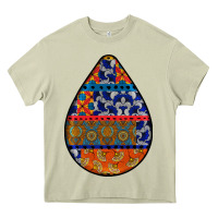 Mossy african fabric pattern teardrop earrings 4 Heavy Core Tee - BundleAndBundleShop