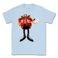 Dusty Blue doctor eggman Classic Tee - DesigneFamous