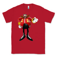 Red doctor eggman Classic Tee - DesigneFamous