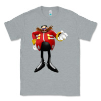 Heather Grey doctor eggman Classic Tee - DesigneFamous