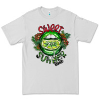 Dove Grey summer time Premium Tee - CowhideDigitalArt