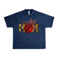Navy cricket mom Urban Heavy Tee - RacoonDesign