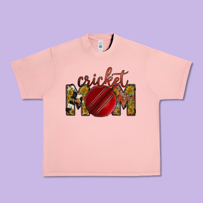 Cricket Mom Urban Heavy Tee Designed By Racoondesign
