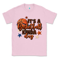 Bubblegum Pink it's a basketball kinda day Classic Tee - FaDigitalArtStudio