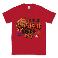Red it's a basketball kinda day Classic Tee - FaDigitalArtStudio