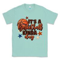 Seafoam it's a basketball kinda day Classic Tee - FaDigitalArtStudio