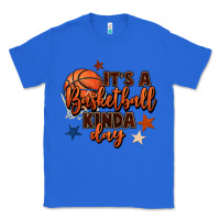 True Royal it's a basketball kinda day Classic Tee - FaDigitalArtStudio