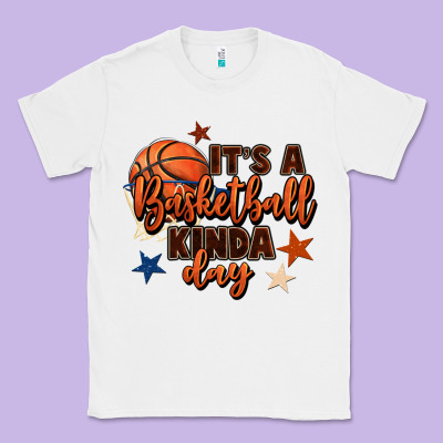 It's A Basketball Kinda Day Classic Tee Designed By Fadigitalartstudio