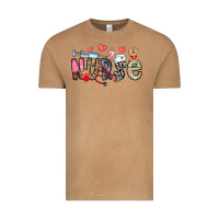 Vintage Camel Nurse Valentines Day Vintage Tee - CowhideDigitalArt