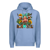 Colony Blue just a little dramatic Premium Hoodie - AdoDesignShop