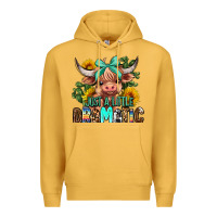 Mustard just a little dramatic Premium Hoodie - AdoDesignShop