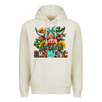 Oatmeal Heather just a little dramatic Premium Hoodie - AdoDesignShop