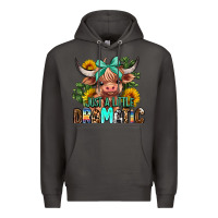 Smoke just a little dramatic Premium Hoodie - AdoDesignShop