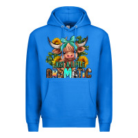 True Royal just a little dramatic Premium Hoodie - AdoDesignShop