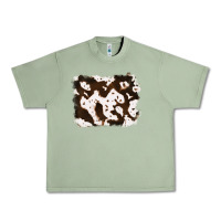 Oil Green cowhide Urban Heavy Tee - RanaPortraitStore
