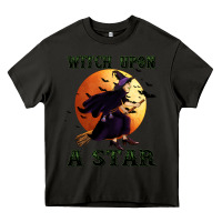 Asphalt witch upon a star Heavy Core Tee - BundleAndBundleShop
