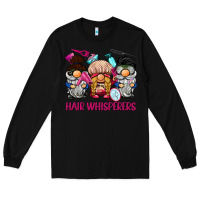 Black hair whisperers Long Sleeve Tee - BarkalooDesign