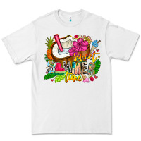 White summer time Premium Tee - CowhideDigitalArt