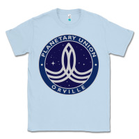 Dusty Blue The Orville Classic Tee - DesigneFamous