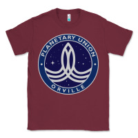 Burgundy The Orville Classic Tee - DesigneFamous