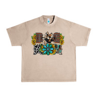 French Oak dog mom western Urban Heavy Tee - RacoonDesign