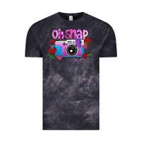 Cloud Black Oh Snap Vintage Tee - CowhideDigitalArt