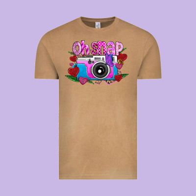 Oh Snap Vintage Tee Designed By Cowhidedigitalart