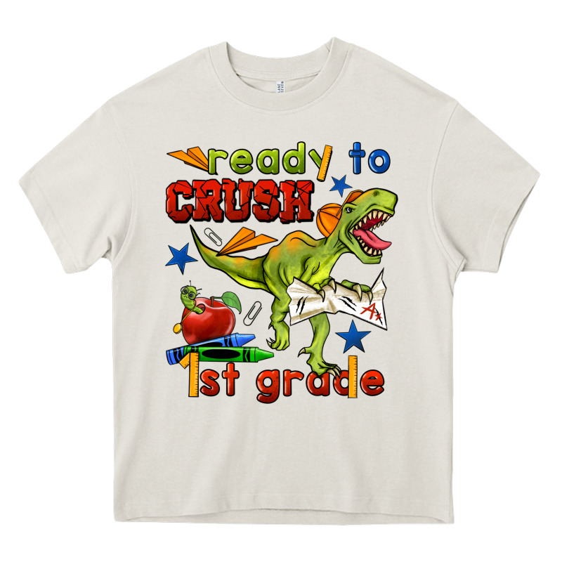 Ready To Crush 1st Grade Heavy Core Tee by BundleAndBundleShop | Teevron