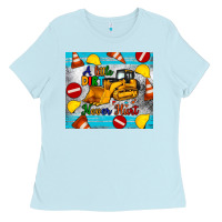Baby Blue a little dirt never hurt tumbler Ladies Tee - Artiststas