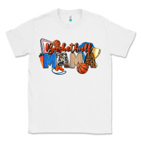 White basketball mama Classic Tee - FaDigitalArtStudio