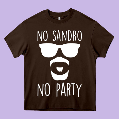 No Sandro No Party Heavy Core Tee Designed By Bettercallsaul