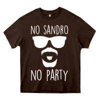 Chocolate Brown no sandro no party Heavy Core Tee - Bettercallsaul