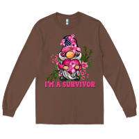 Chestnut i'm a survivor gnome Long Sleeve Tee - BarkalooDesign