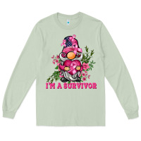 Matcha i'm a survivor gnome Long Sleeve Tee - BarkalooDesign