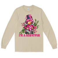Mushroom i'm a survivor gnome Long Sleeve Tee - BarkalooDesign