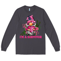 Smoke i'm a survivor gnome Long Sleeve Tee - BarkalooDesign