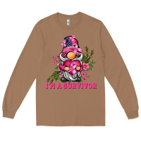 Toasted Coconut i'm a survivor gnome Long Sleeve Tee - BarkalooDesign