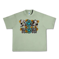 Oil Green dog mom Urban Heavy Tee - RacoonDesign