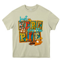 Mossy Just Here For The Pie Heavy Core Tee - FaDigitalArtStudio