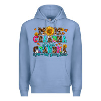 Colony Blue mom grandma great grandma its just a keep getting Premium Hoodie - AdoDesignShop