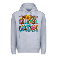 Heather Grey mom grandma great grandma its just a keep getting Premium Hoodie - AdoDesignShop