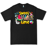 Black summer time Premium Tee - CowhideDigitalArt