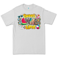 Dove Grey summer time Premium Tee - CowhideDigitalArt