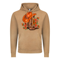 Vintage Camel orange  cowgirl  and roses Vintage Hoodie - AdoDesignShop