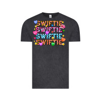 Vintage Black Swiftie Swiftie Valentines Vintage Tee - CowhideDigitalArt