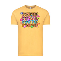 Vintage Mustard Swiftie Swiftie Valentines Vintage Tee - CowhideDigitalArt