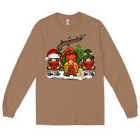 Toasted Coconut Christmas choir gnomes Long Sleeve Tee - BarkalooDesign