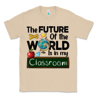 Mushroom the future of the world is in my classroom Classic Tee - BarkalooDesign